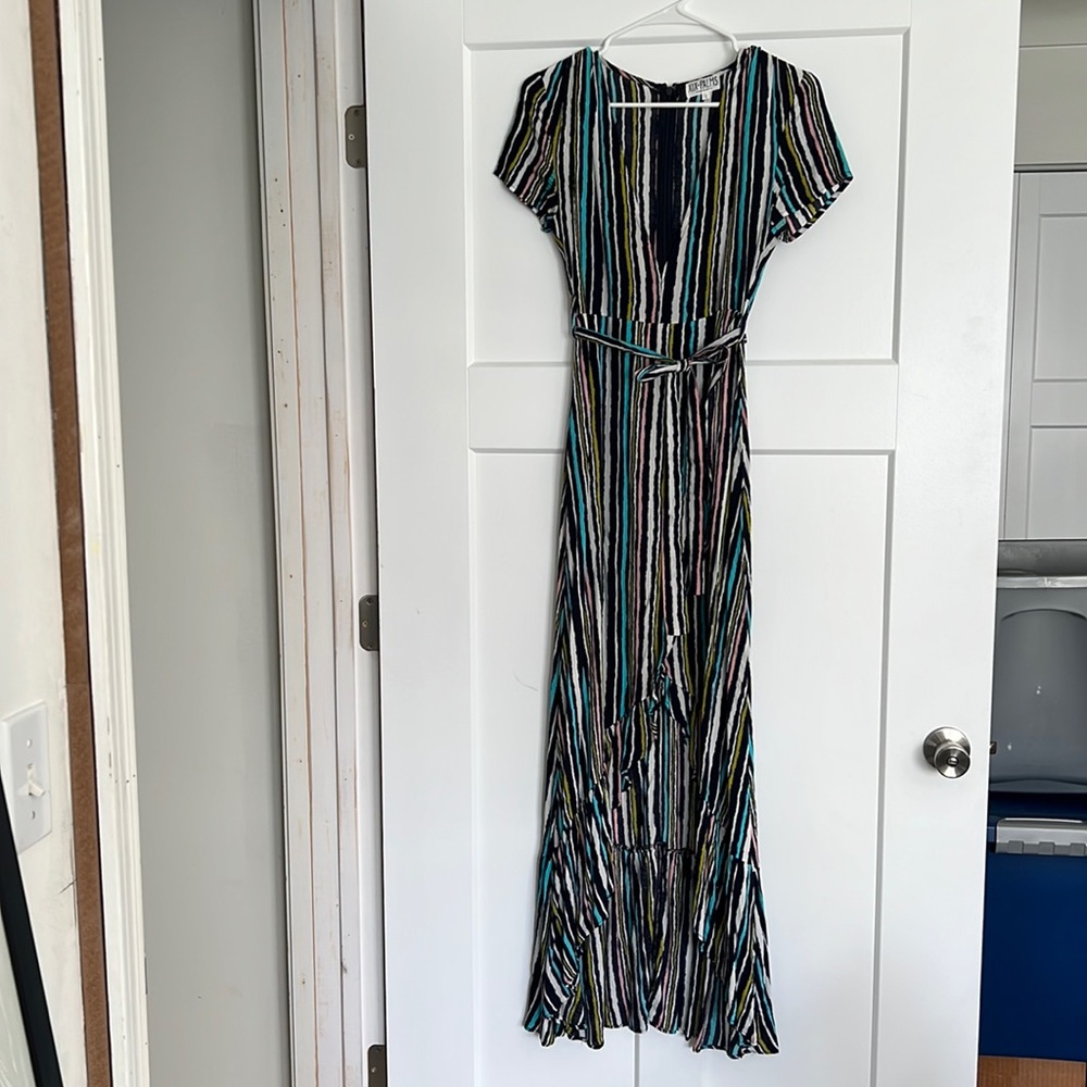 XIX Palms Senorita Striped Dress